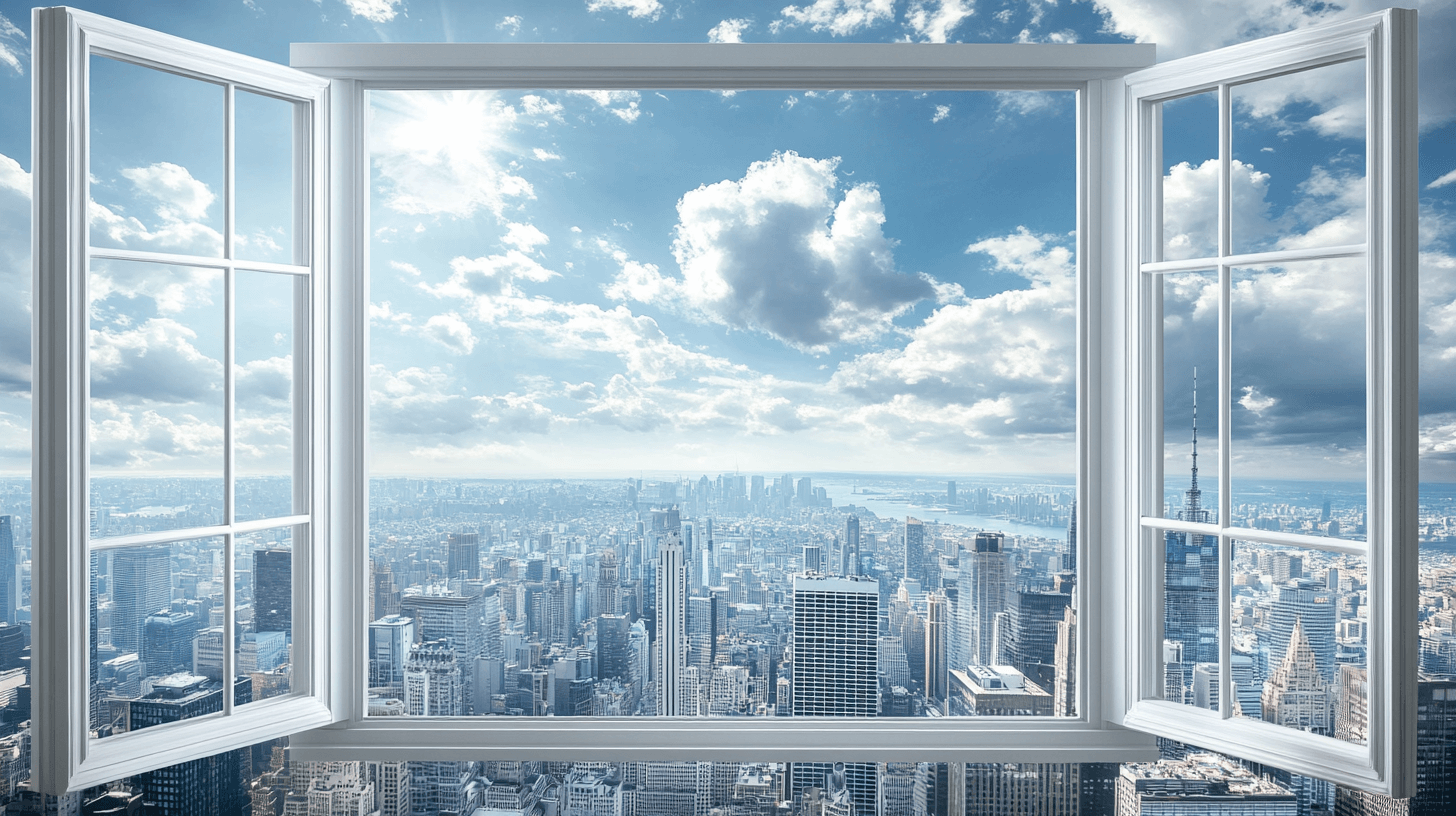 Papier Peint Trompe L'oeil Fenetre Ouverte