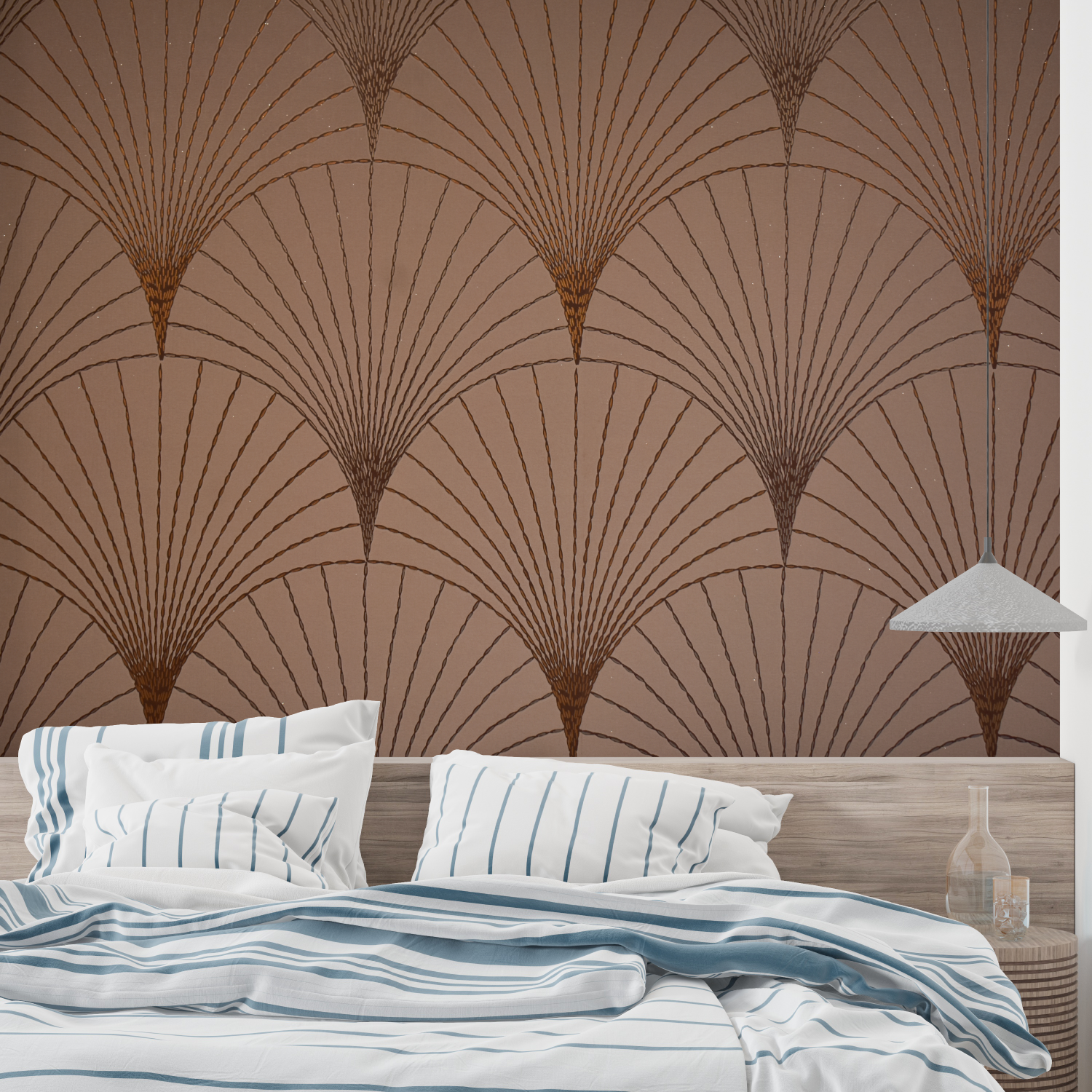 Papier Peint Avec Motif Terracotta - pano mural