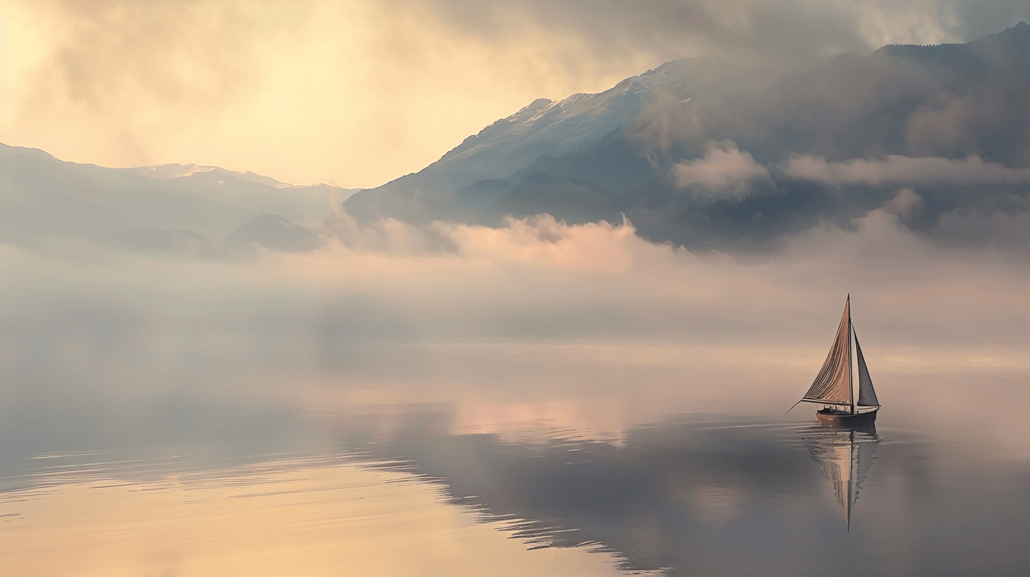 Papier Peint Lac Annecy Navigation