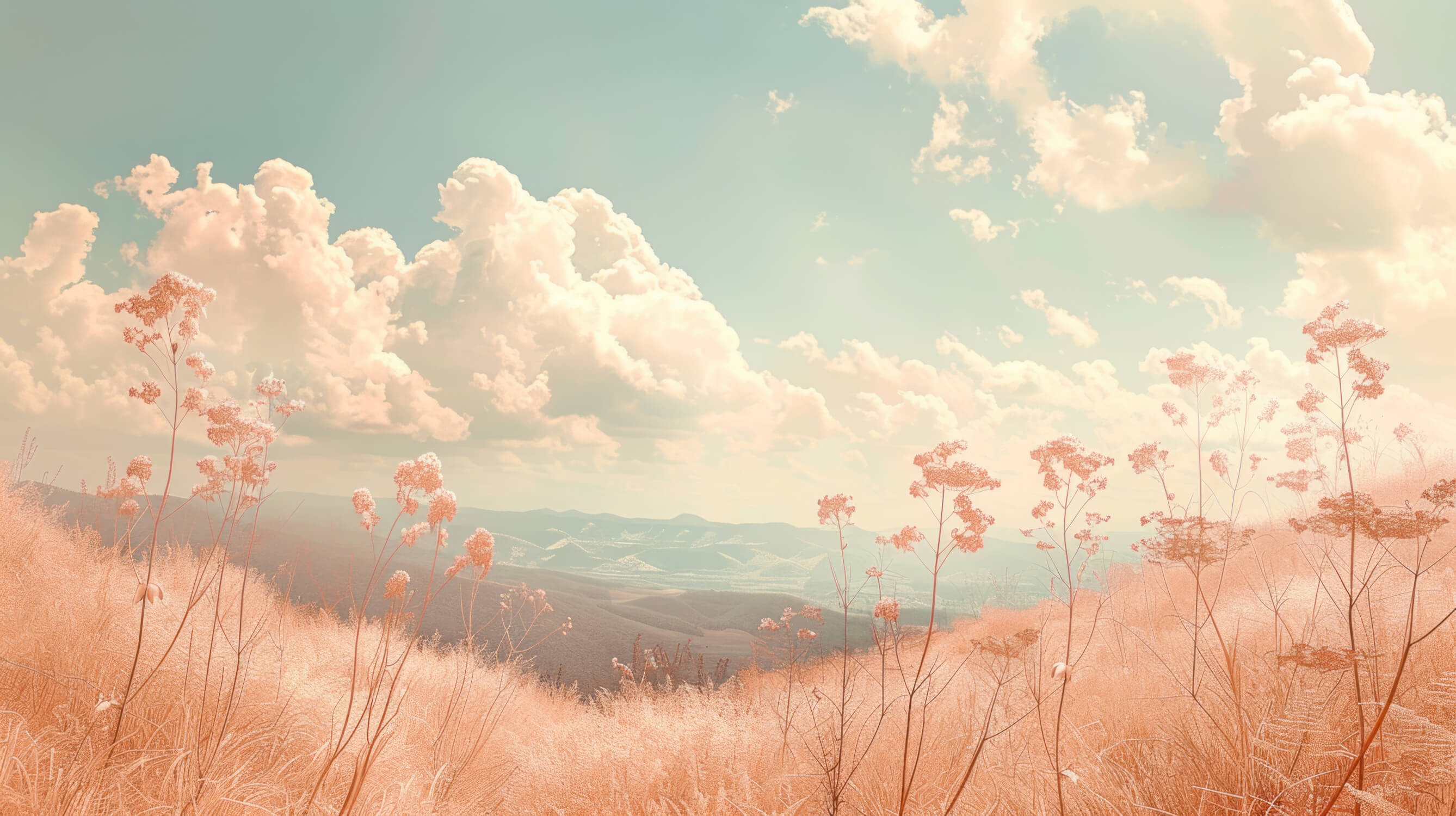 Papier Peint Cocooning Forêt Brumeuse Tons Doux