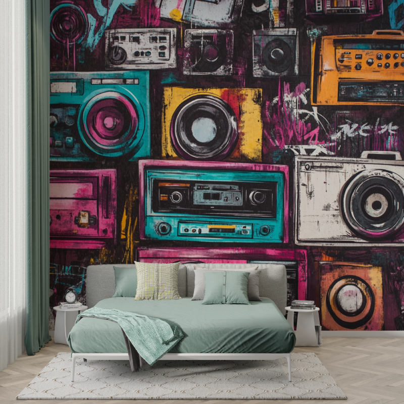 Papier peint rap music hip hop garcon123