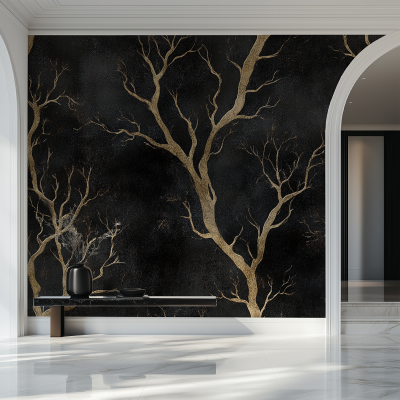 Papier peint arbre genealogique sirius black salon beau