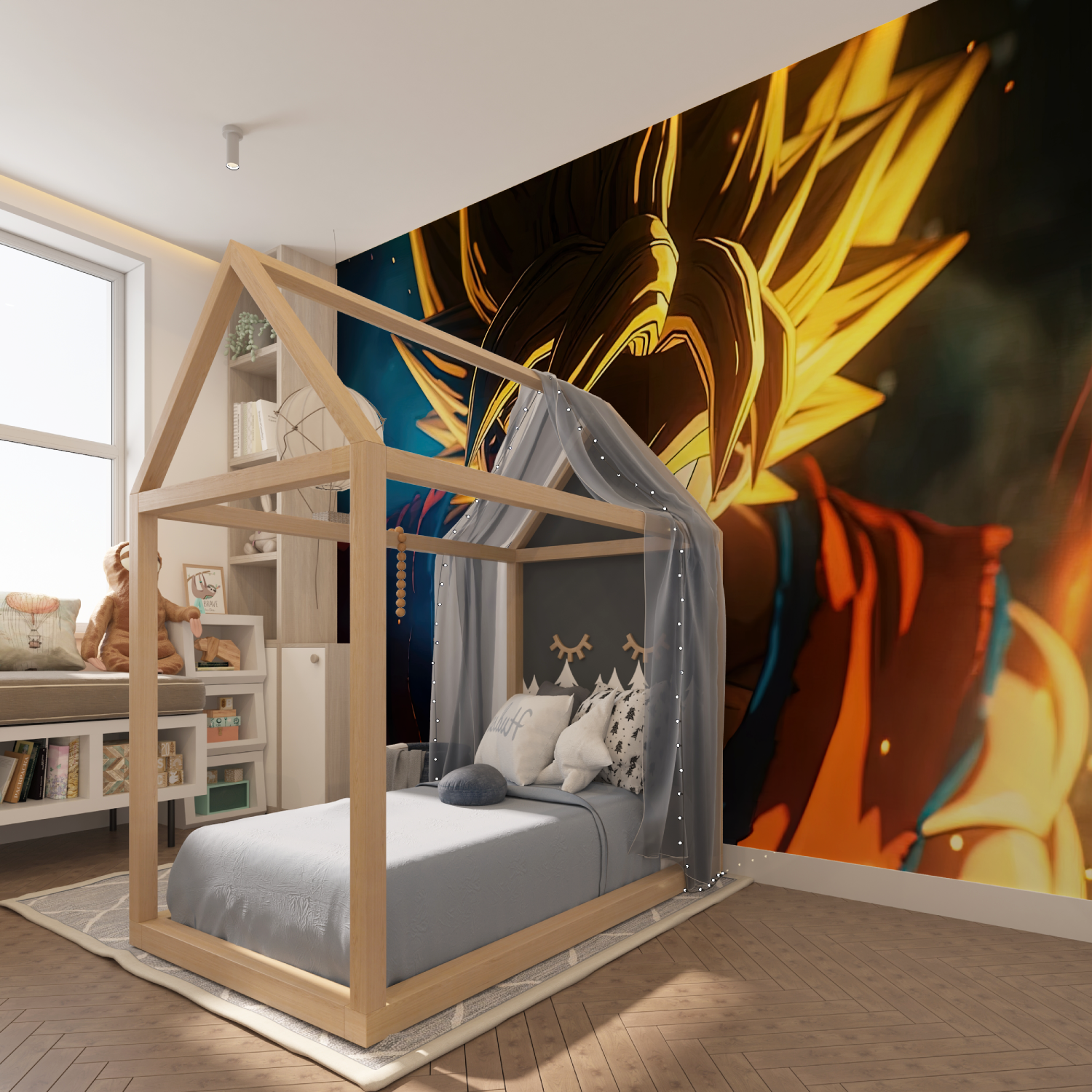 Papier Peint Vegeta en Rage - tapisserie spiderman