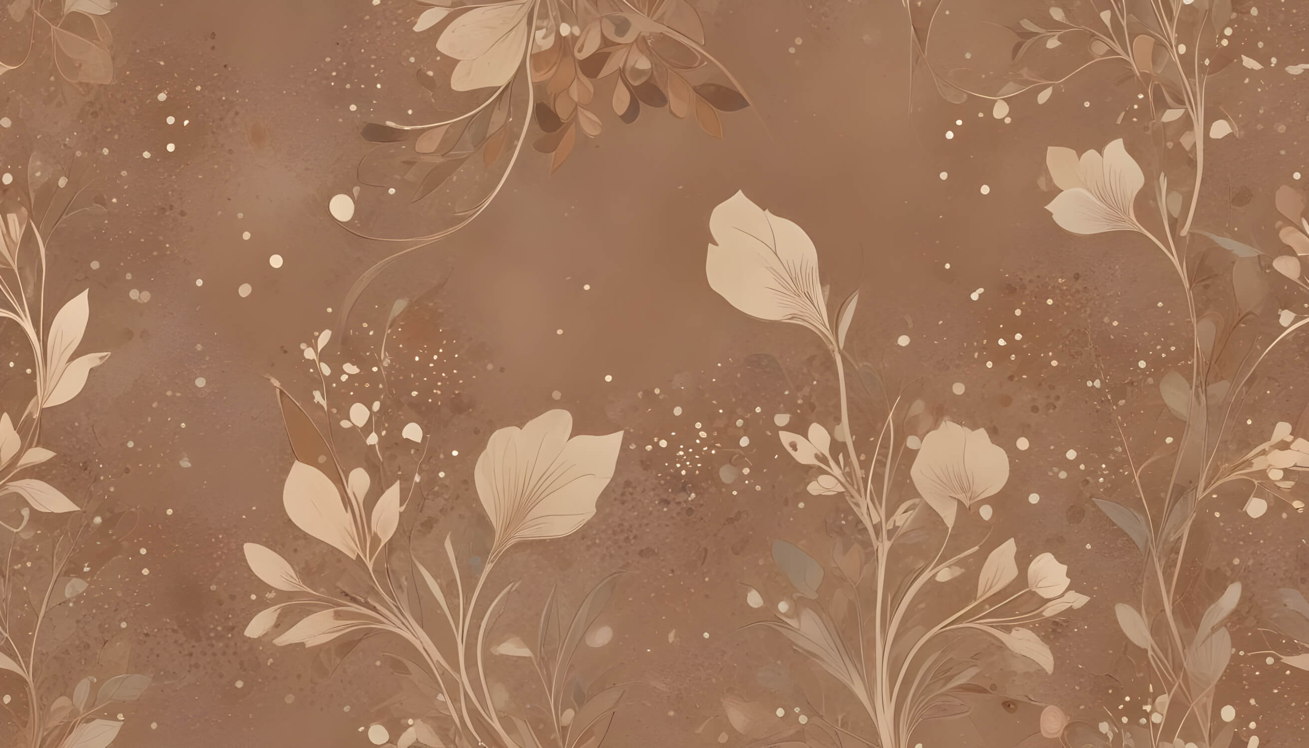 Papier Peint Cocooning Marron Foncé