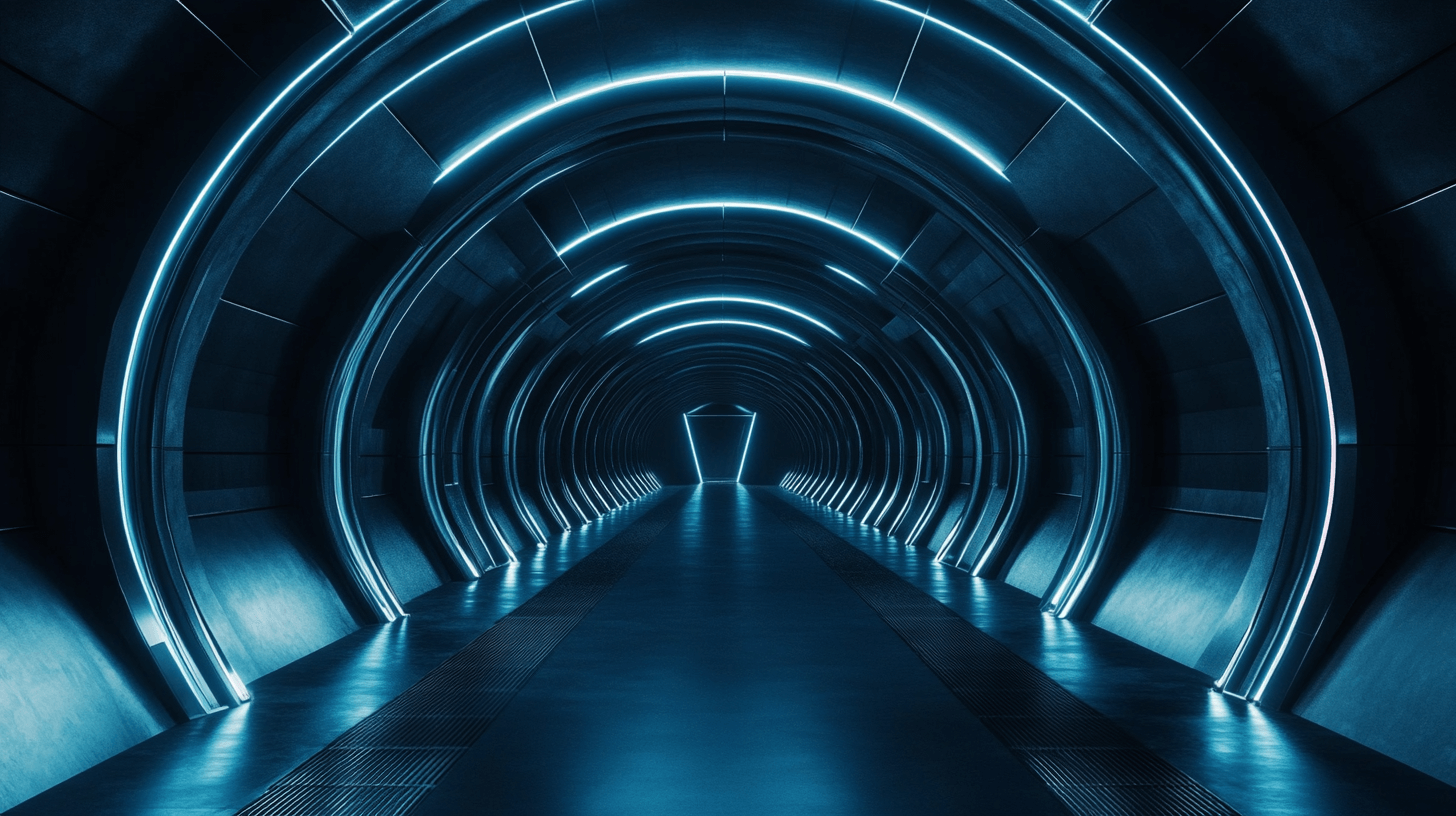 Papier Peint Couloir Abandonné