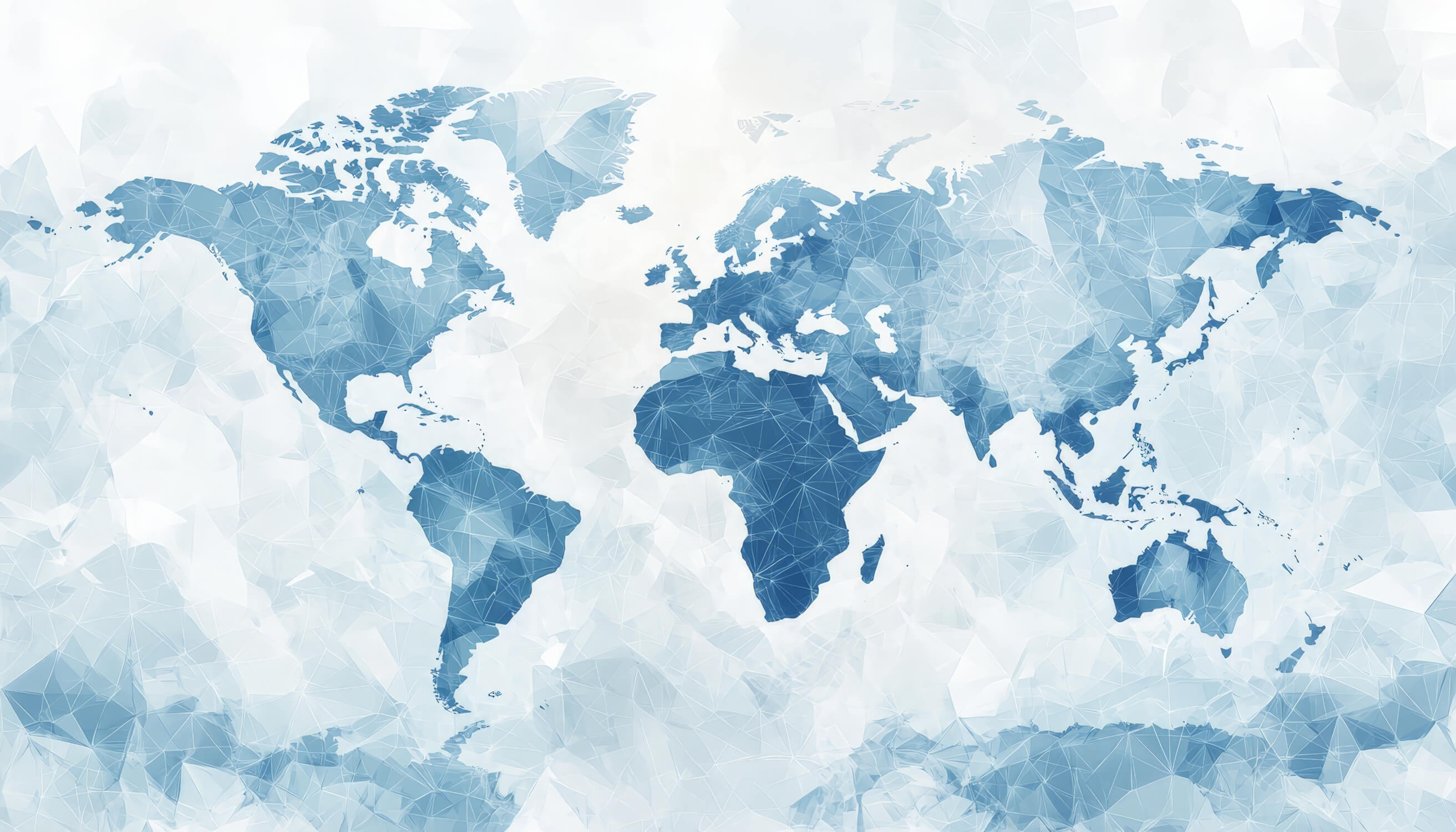 Papier Peint Carte Du Monde Bleu