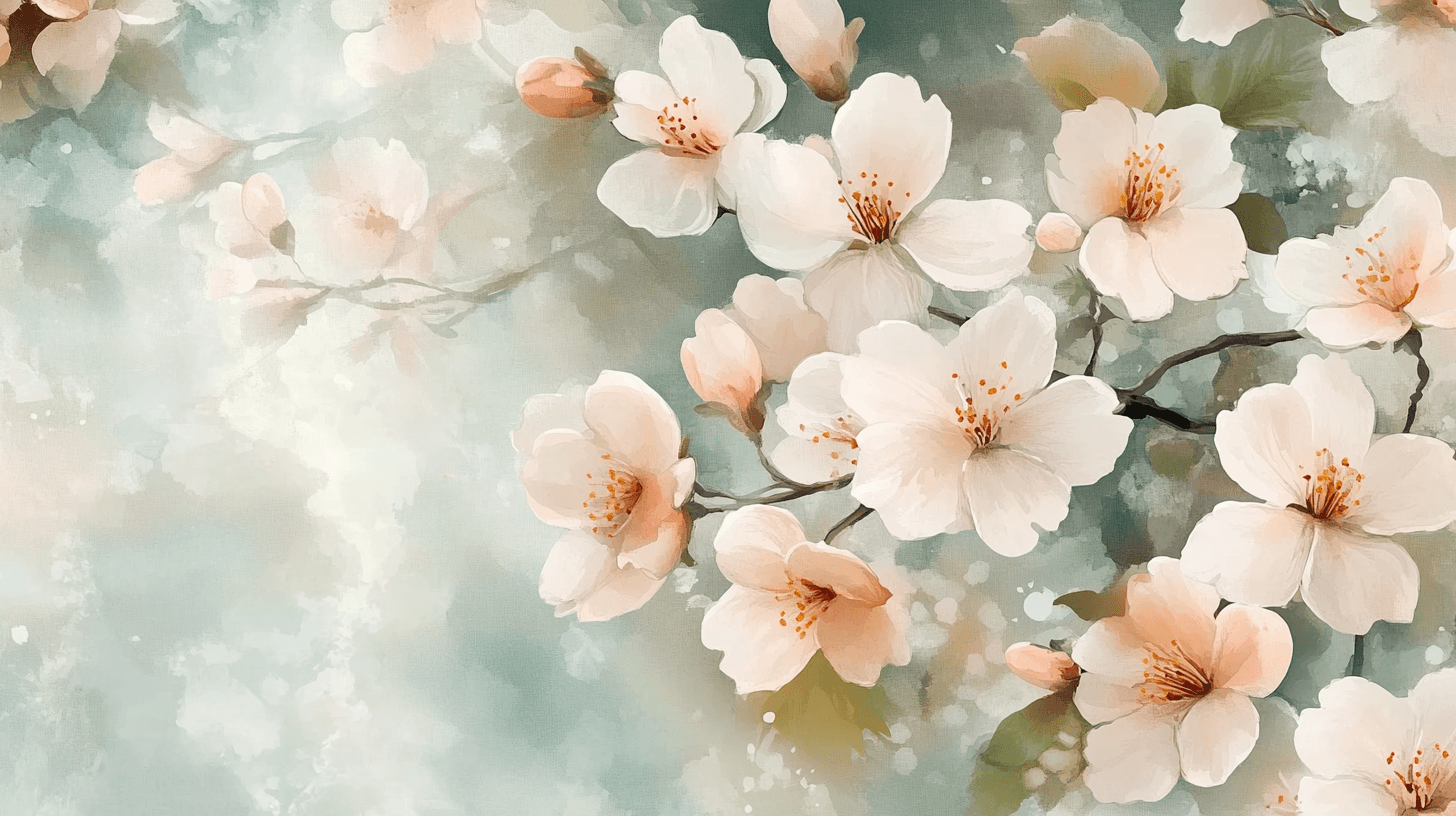 Papier Peint Fleur De Sakura