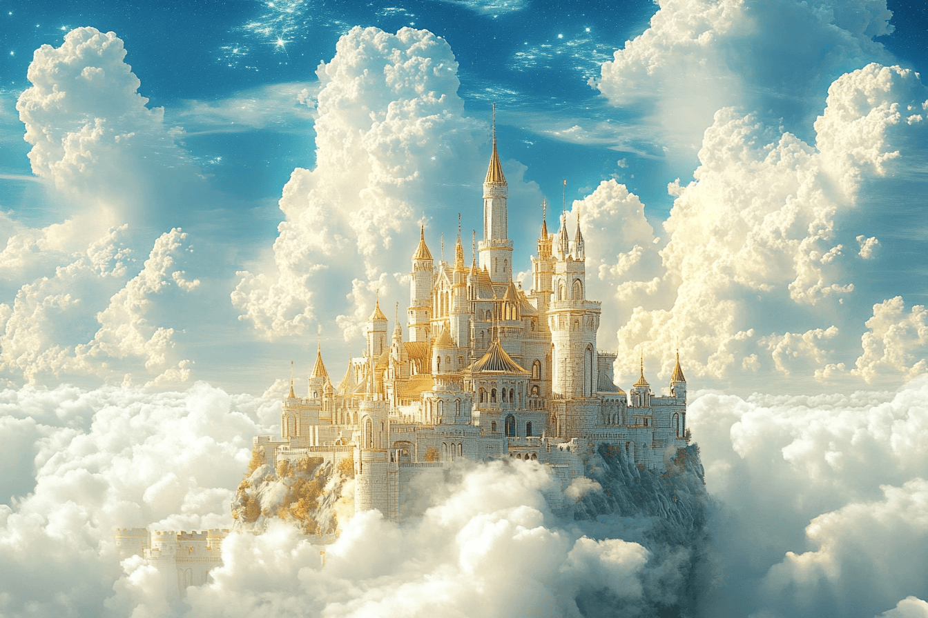 Papier Peint Princesse Château de Rêve