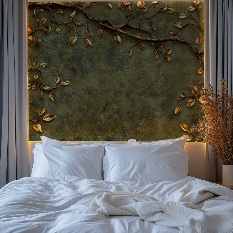 Papier peint arbre de connaissance chambre premium