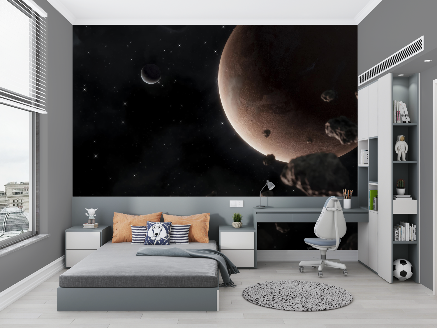 Papier peint espace chambre adulte chambre petit