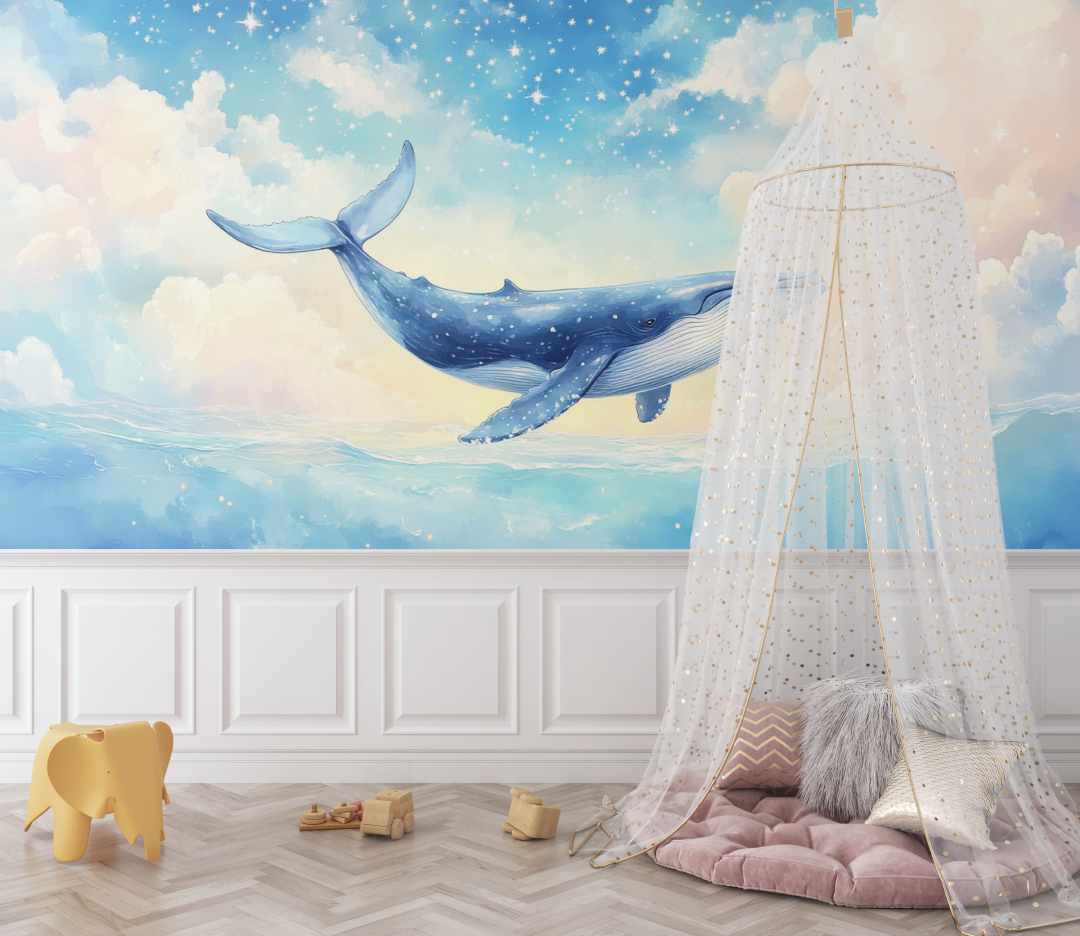 Papier peint marin univers sous marin magique bebe