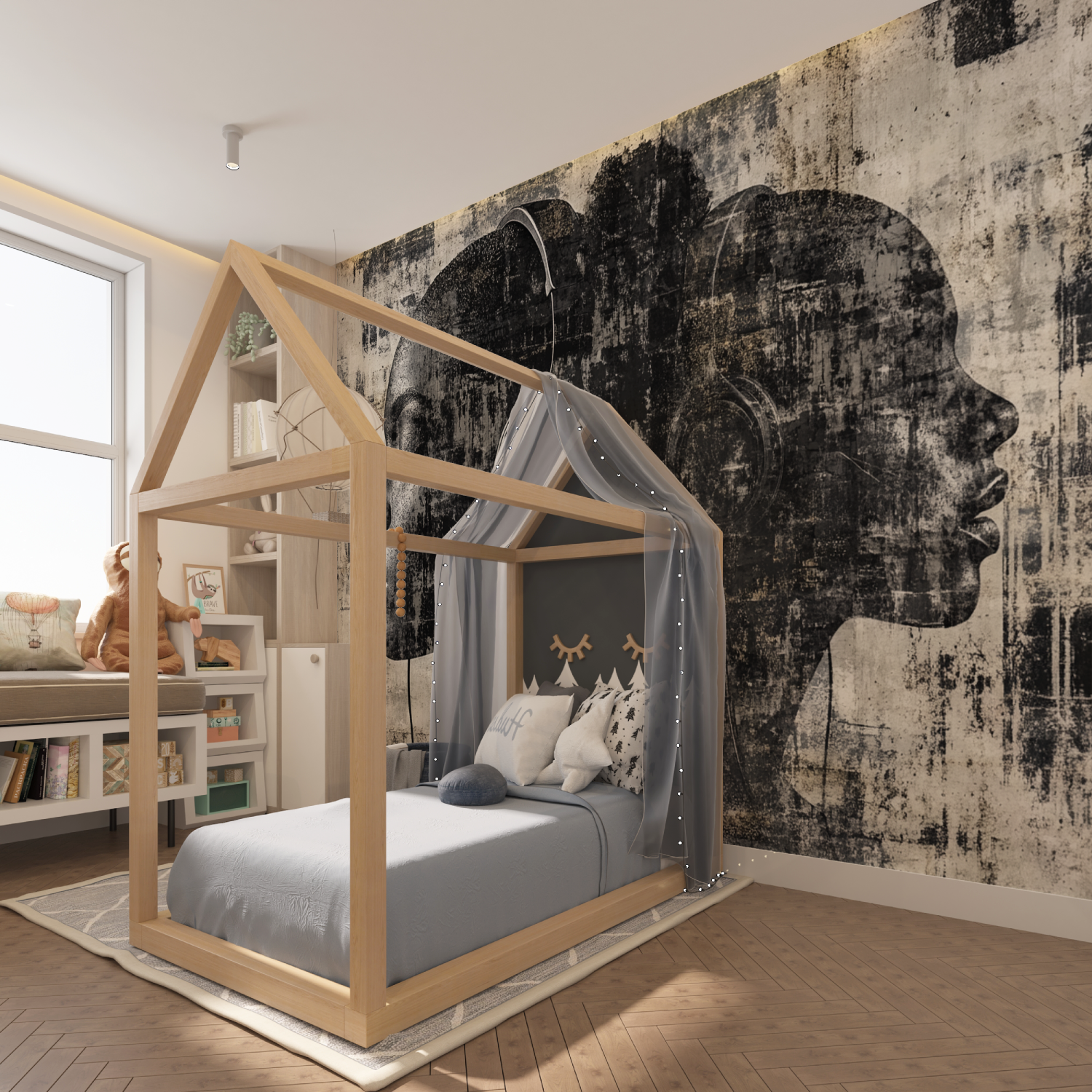 Papier peint instrument de musique chambre tapisserie hero