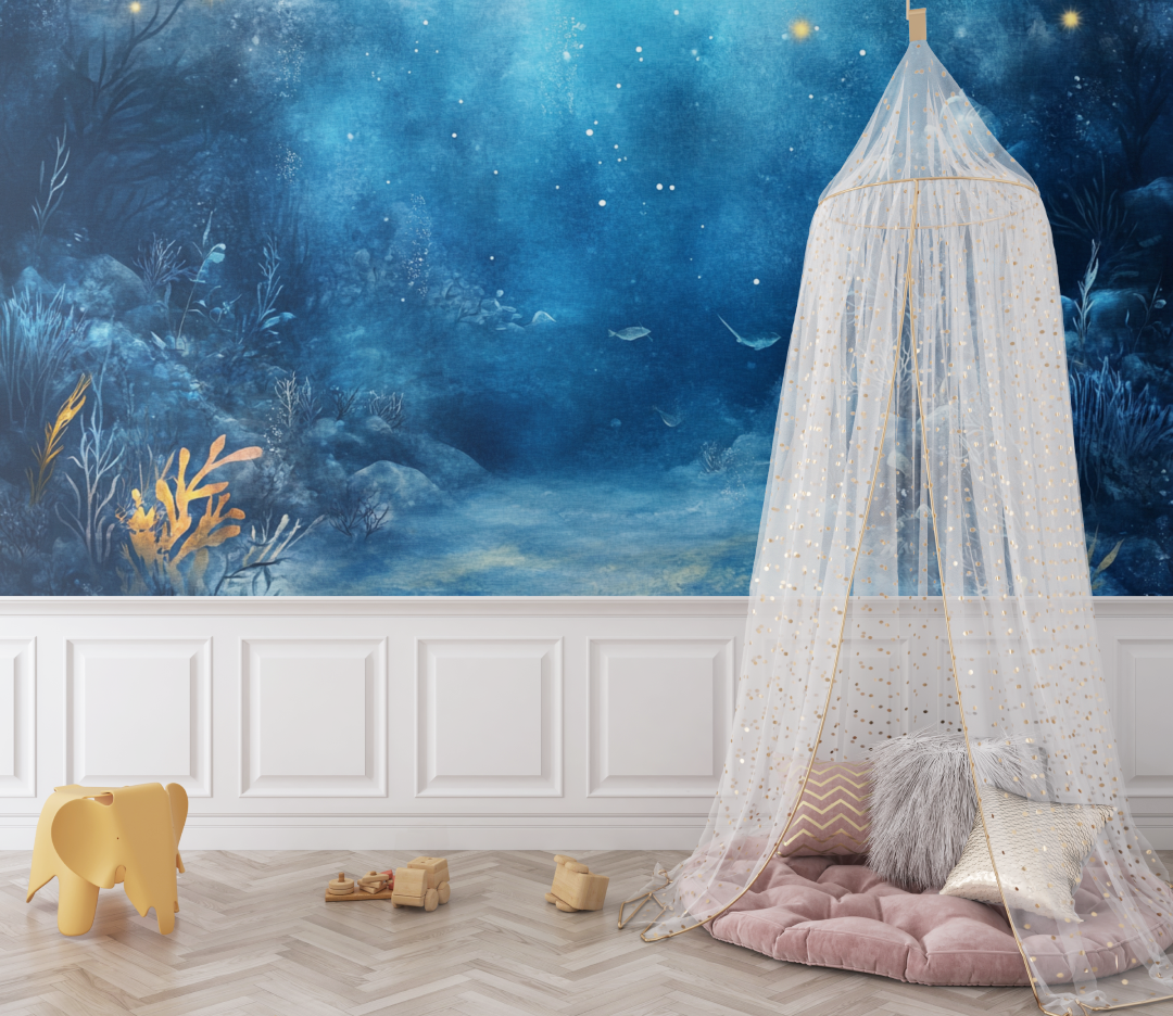 Papier peint marin fond marin bebe