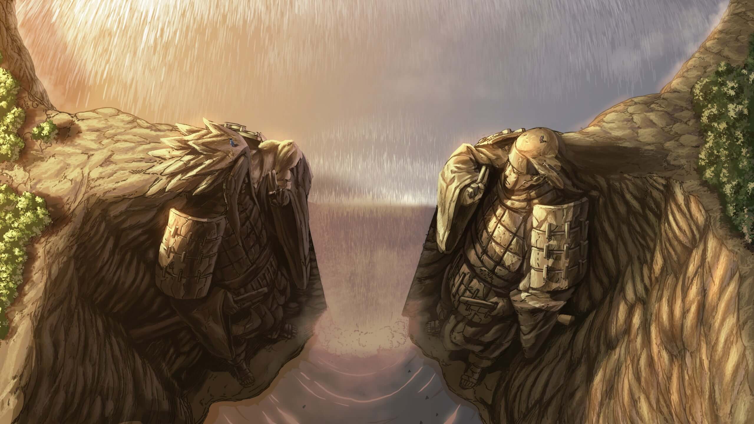 Papier Peint Naruto Vallée de la Fin