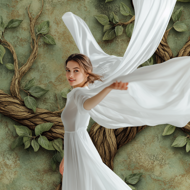 Papier peint arbre genealogique modele