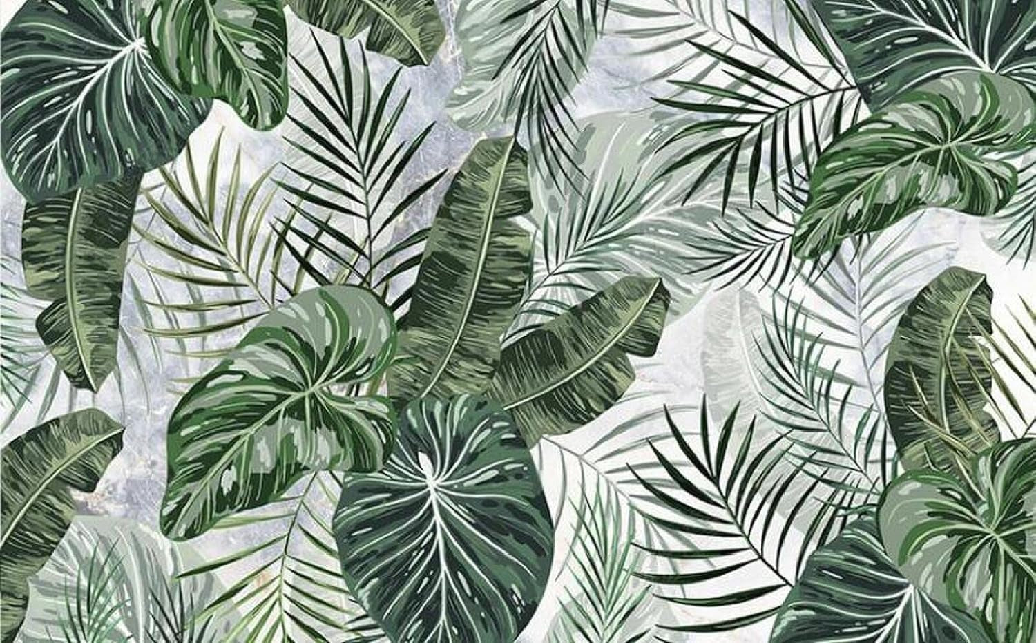 Papier Peint Tropical Serre