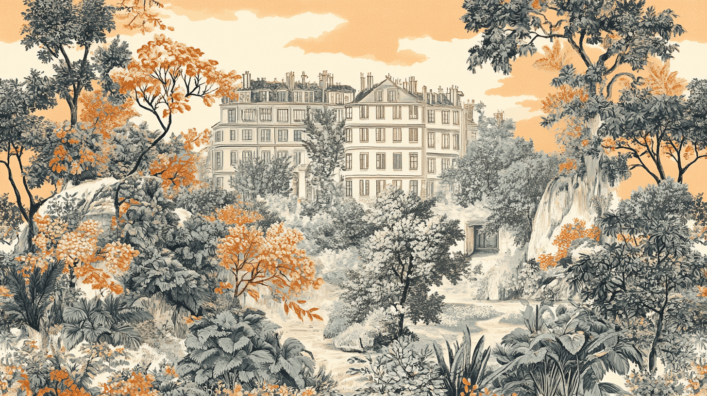 Papier Peint Vintage Lyon