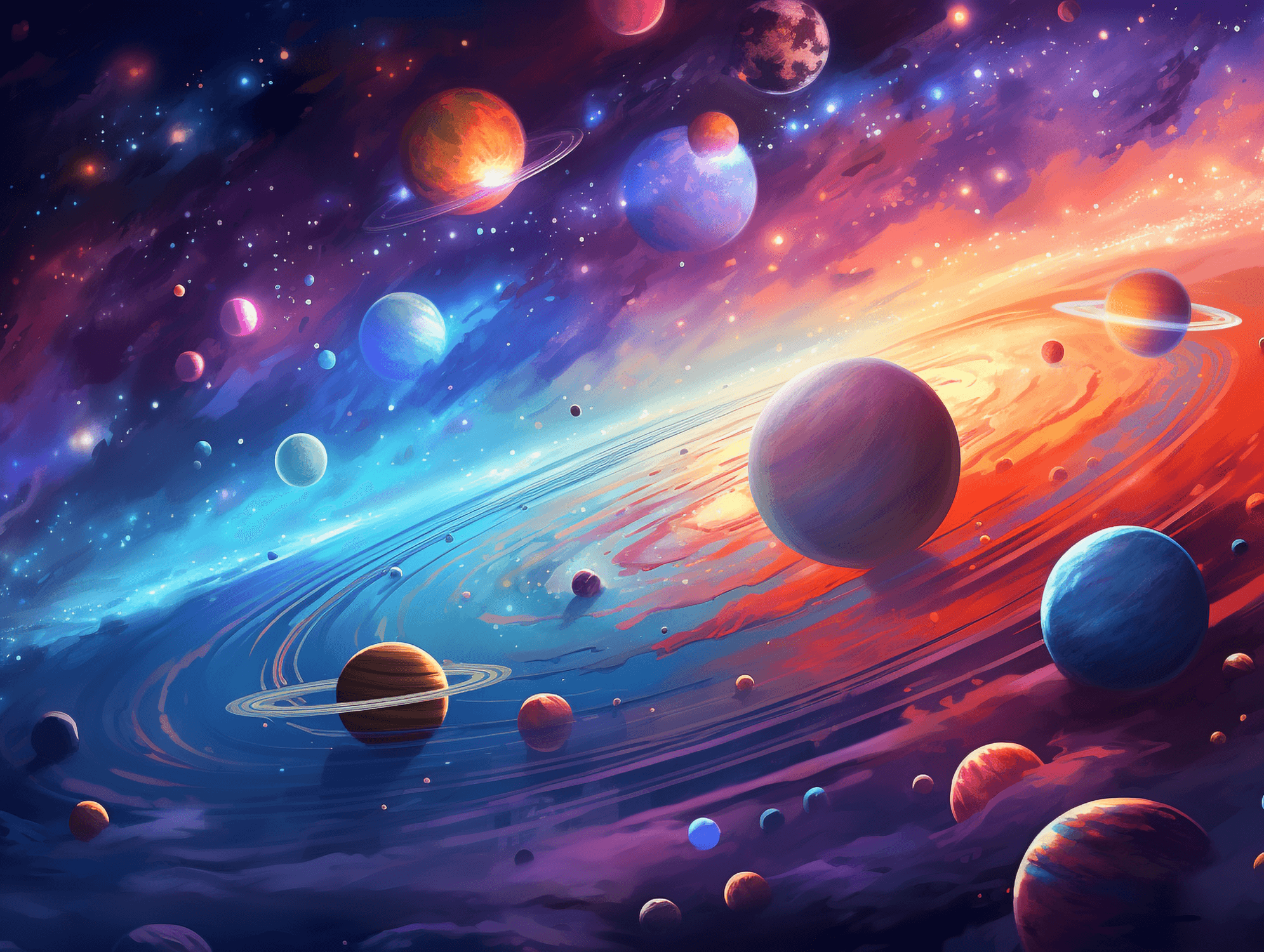 Papier Peint Enfant Espace