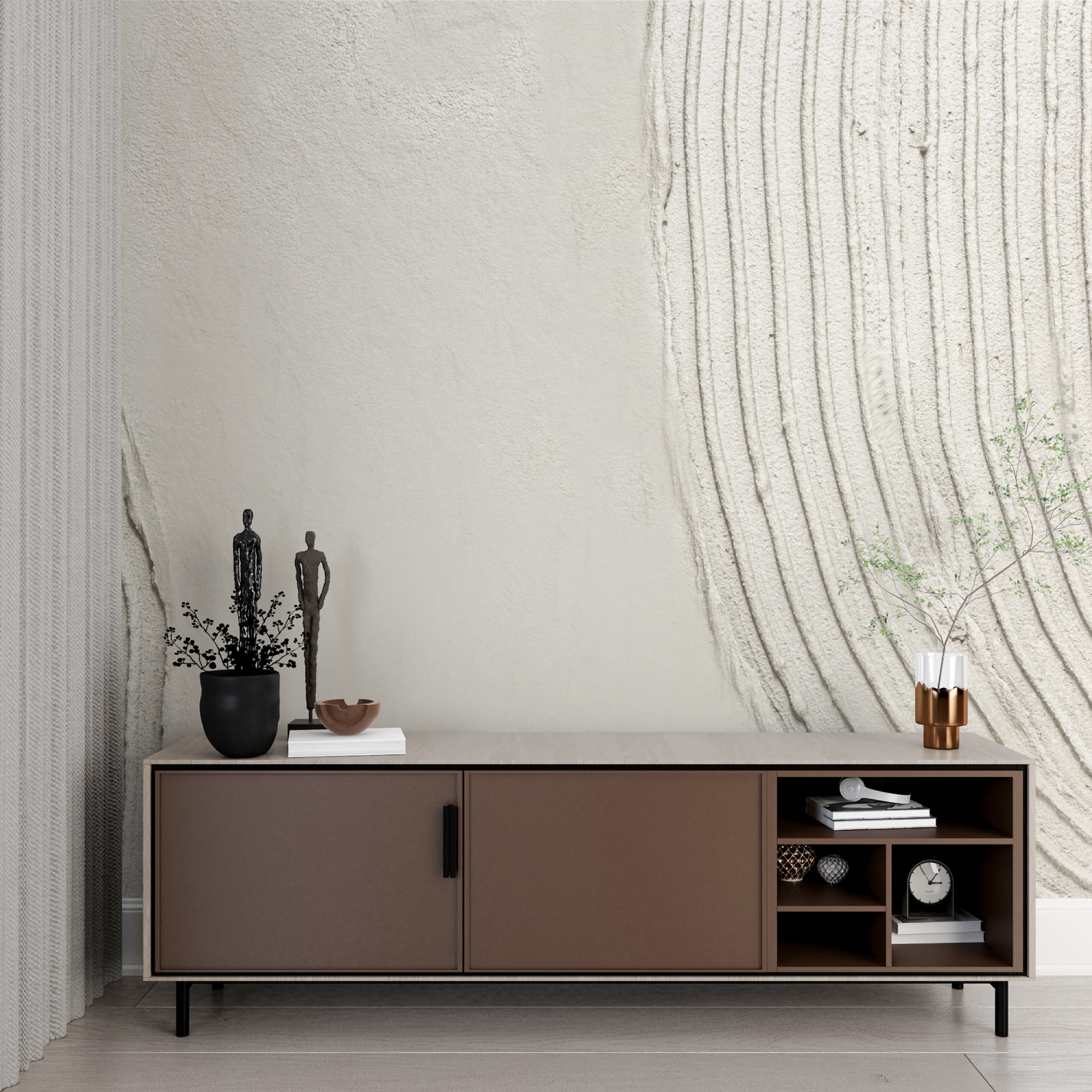 Papier peint pour chambre cocooning imprime