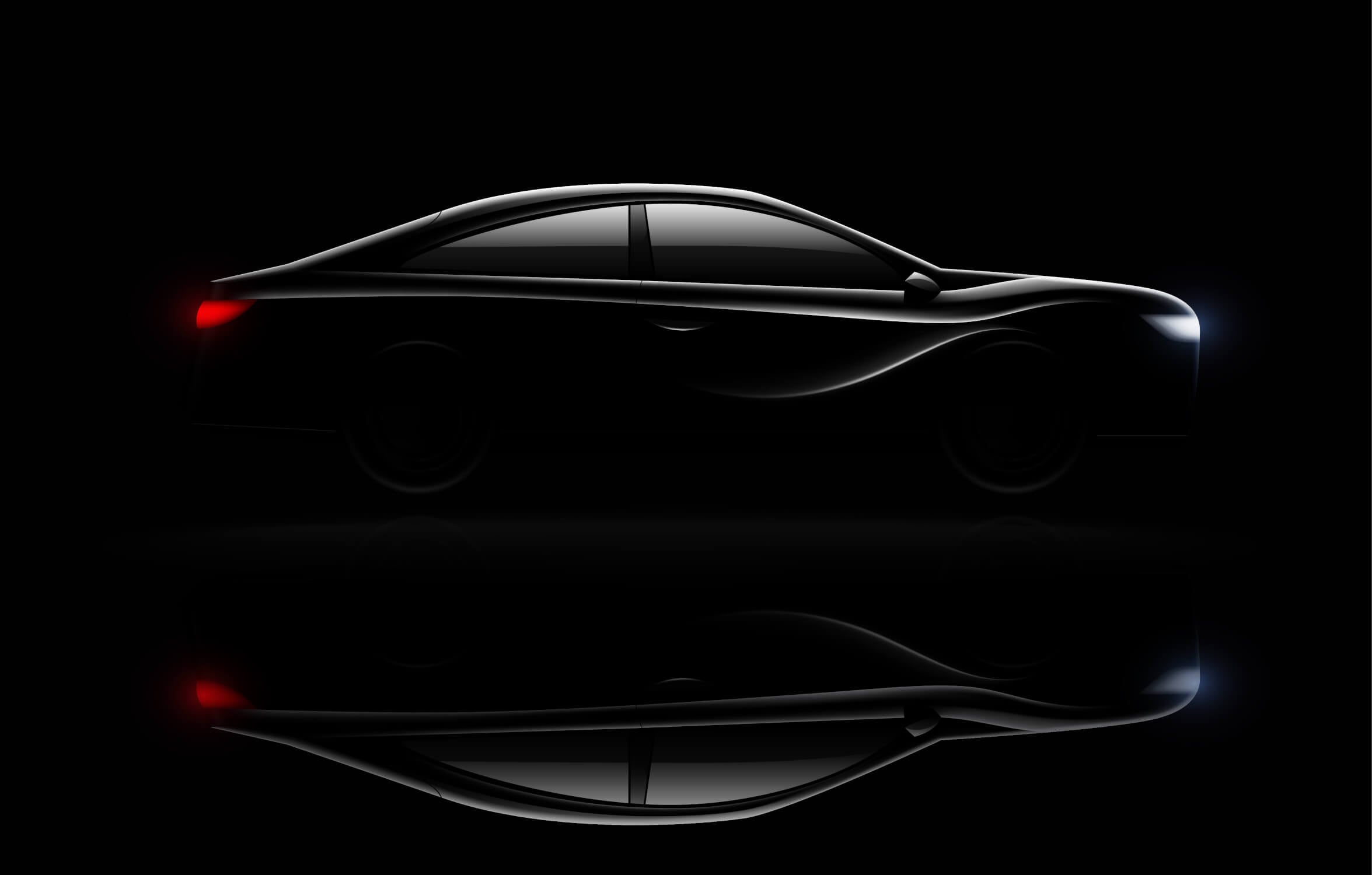 Papier Peint Voiture Noire