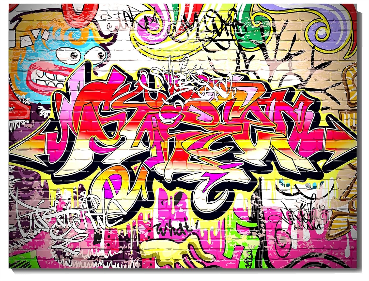 Teen graffiti wallpaper