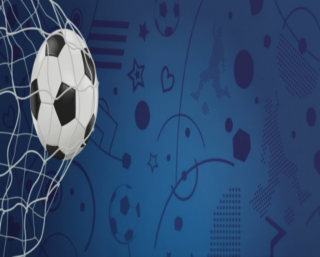 Voetbal slaapkamer behang