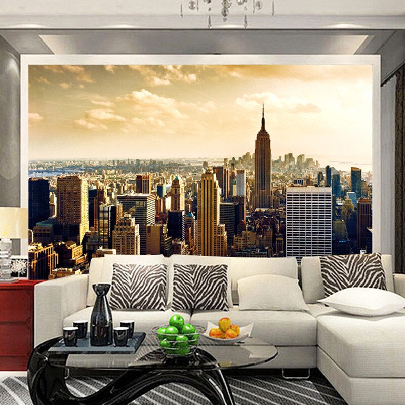 Custom 3D Photo Wallpaper For Living Room Sofa TV Background