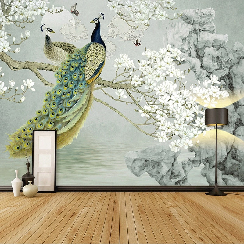 Vogels Behang <br/> Pauw