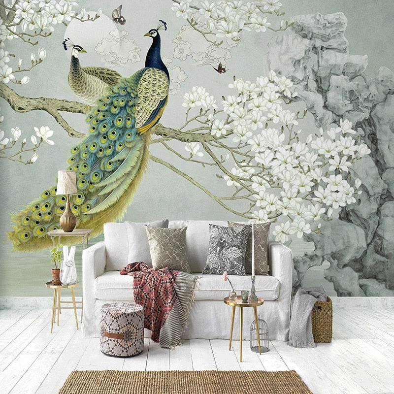 Vogels Behang <br/> Pauw