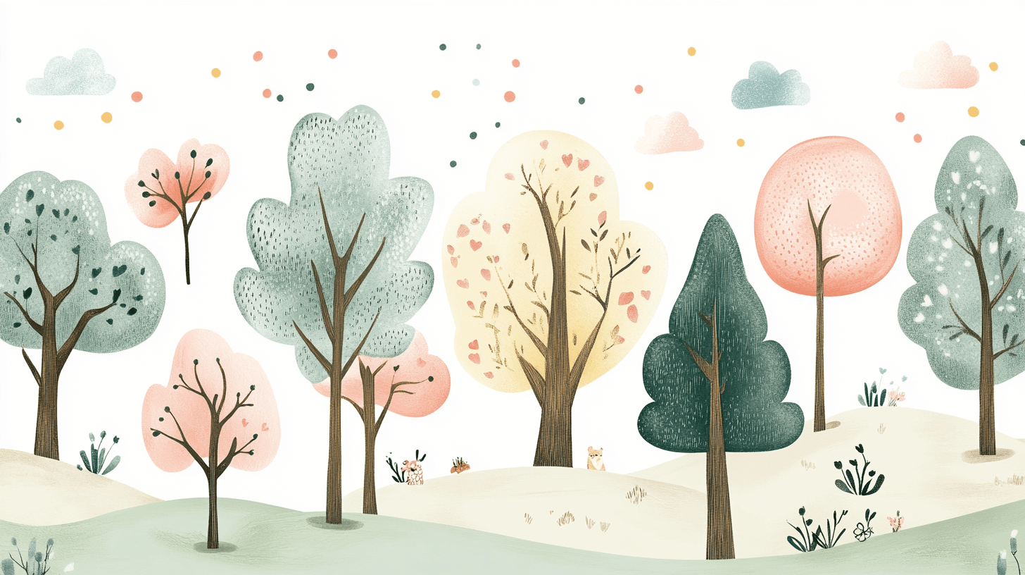 Papier Peint Arbre Chambre Enfant