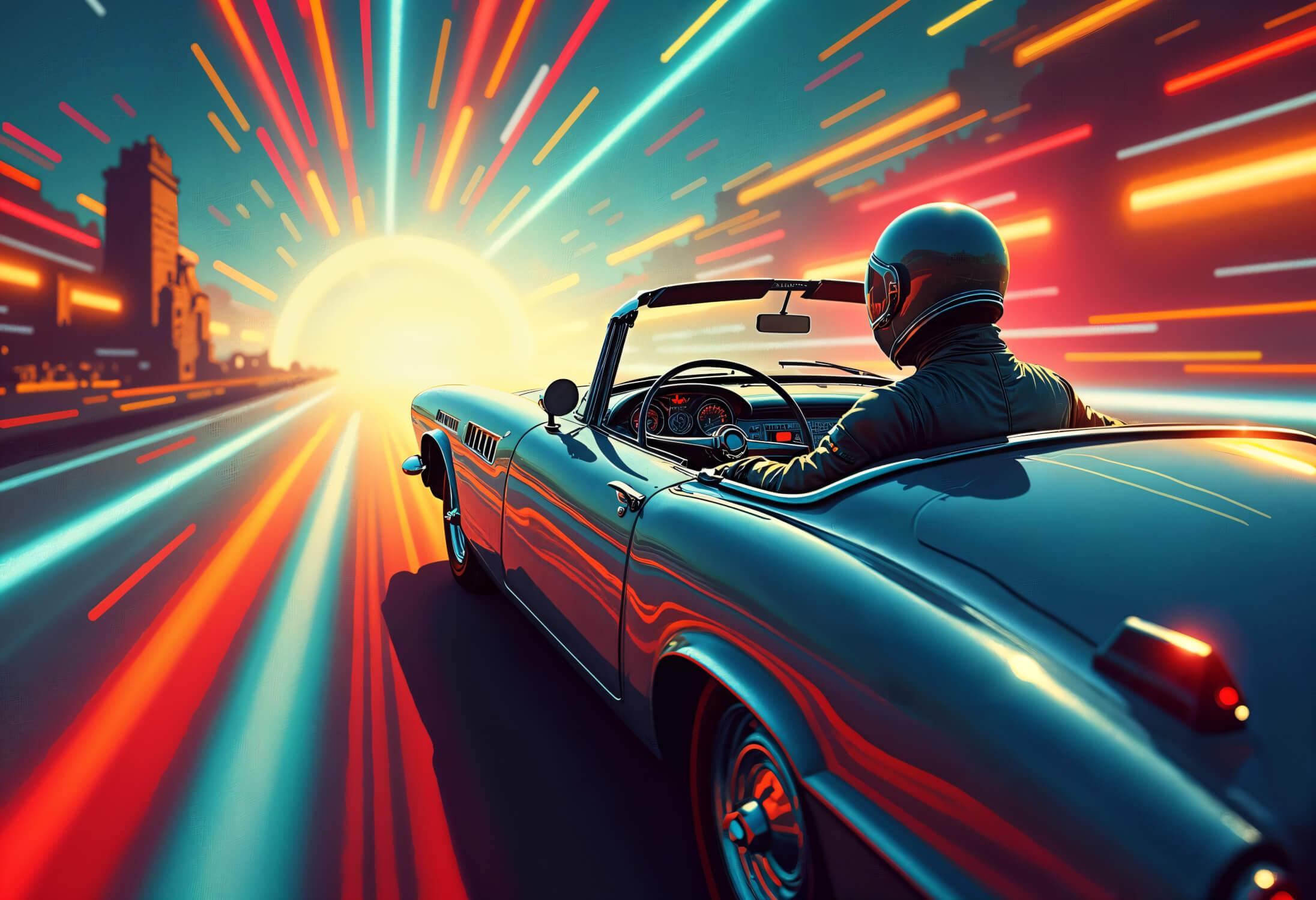 Papier Peint Poster Mural Voiture