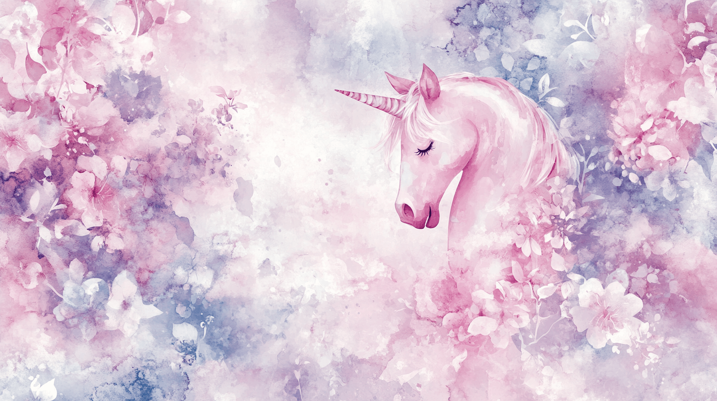 Papier Peint Licorne Dream It