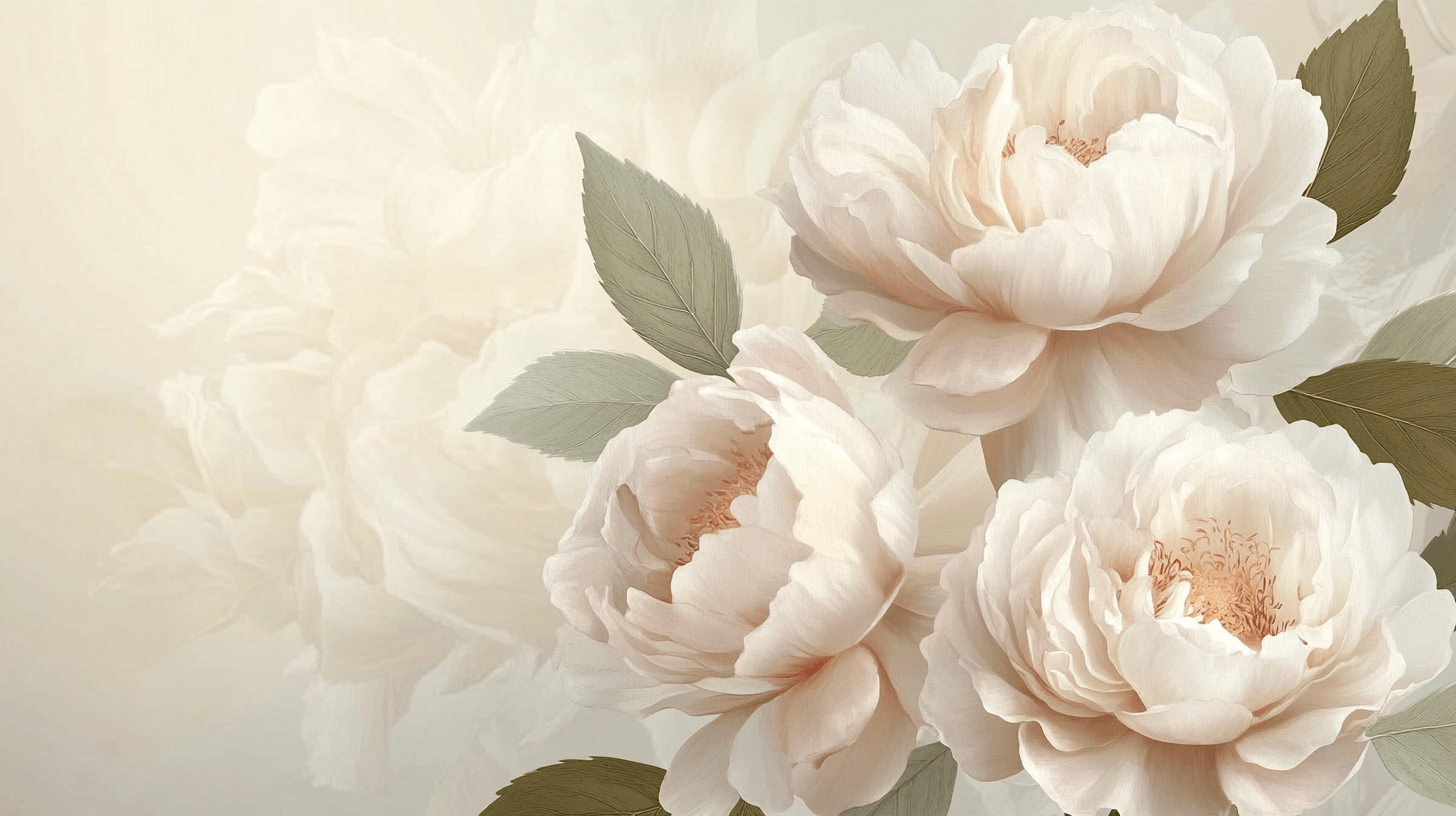 Papier Peint a Fleur Vintage