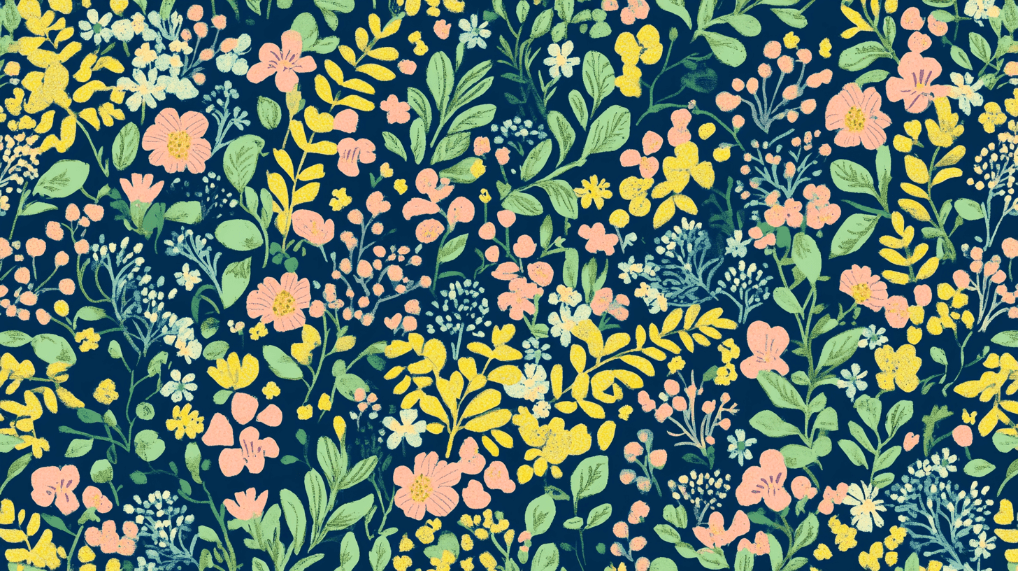 Papier Peint Vintage Style Anglais