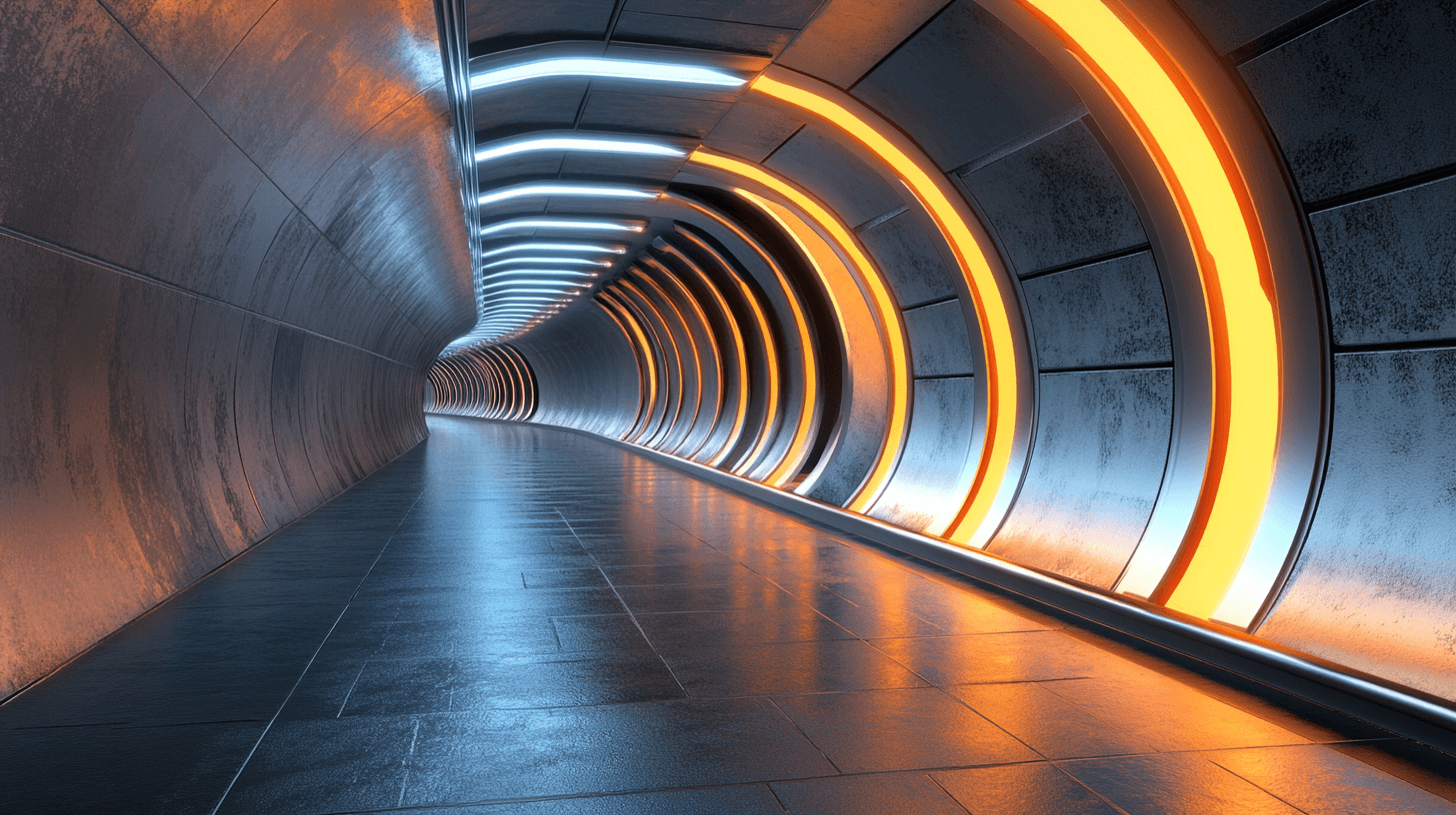 Papier Peint Couloir Spatial