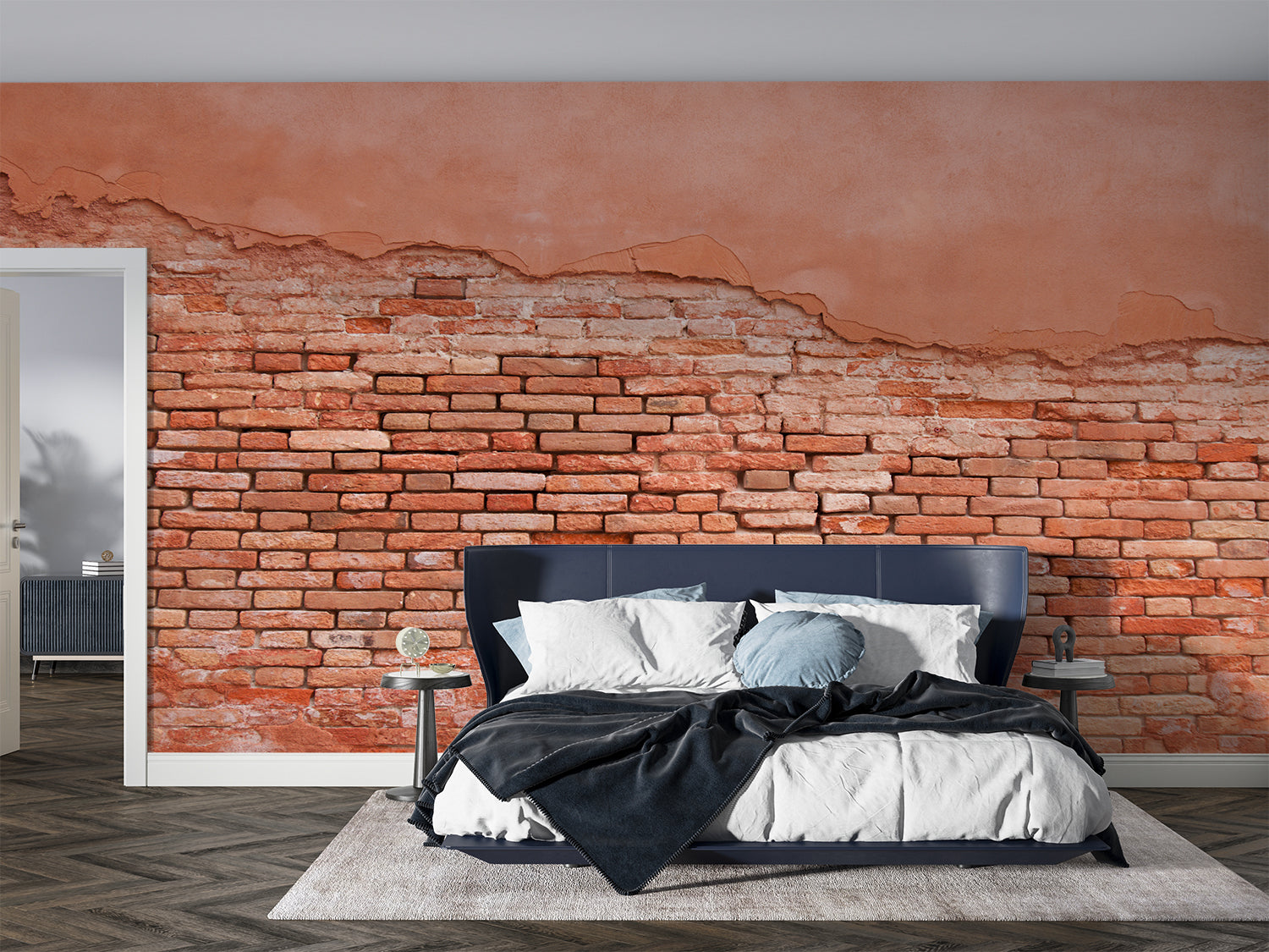Chambre Papier Peint Brique