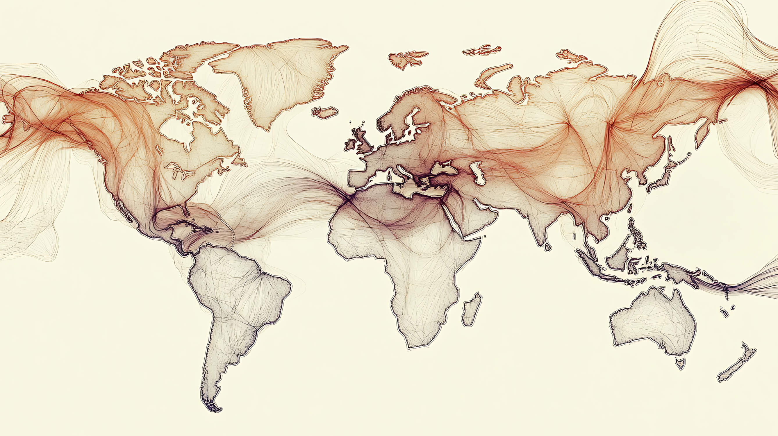 Papier Peint Carte Du Monde Chambre