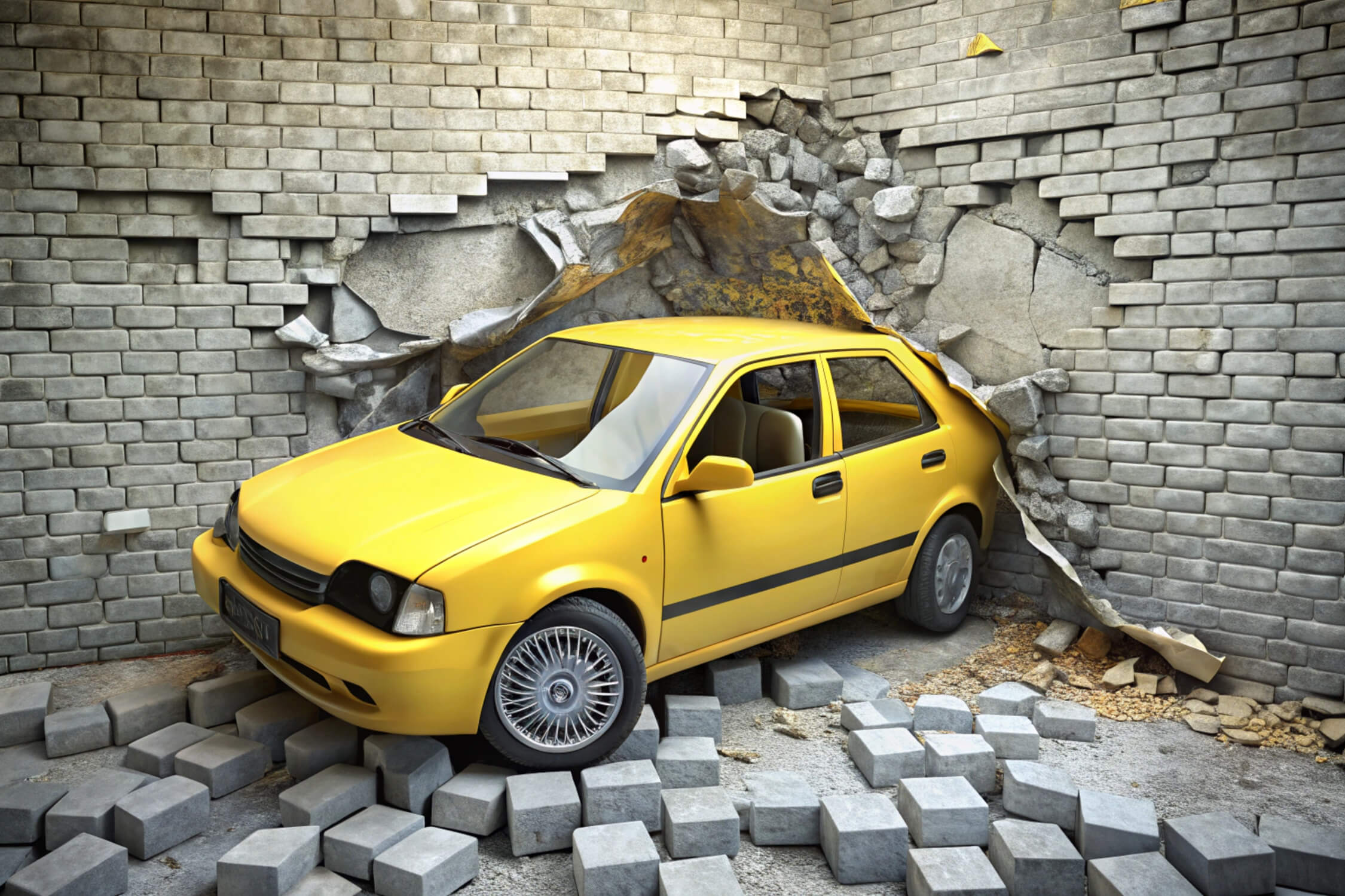 Papier Peint Xxl Voiture Jaune