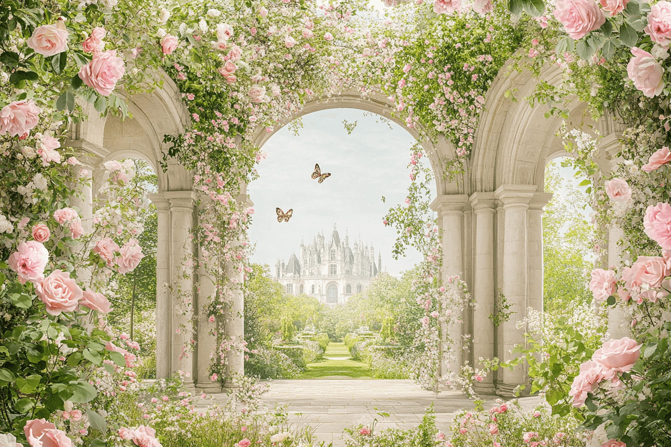 Papier Peint Princesse Jardin Royal