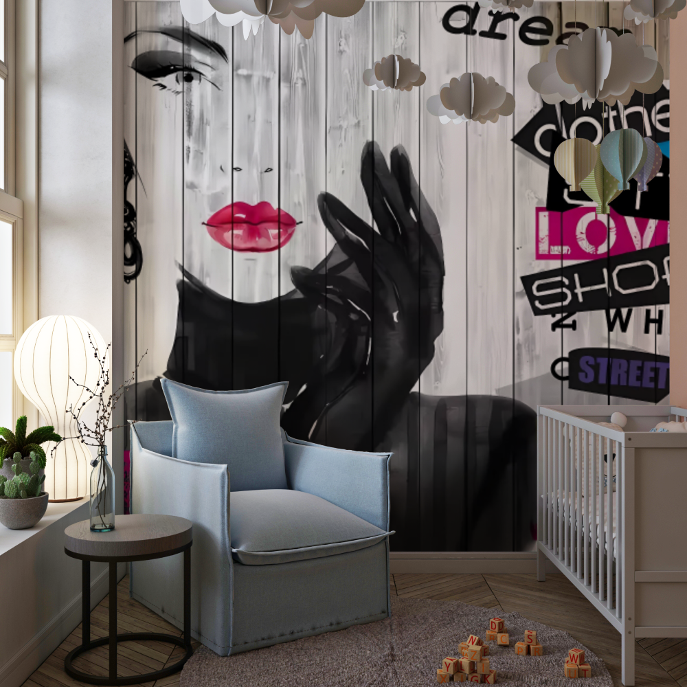 Trendy teen girl bedroom decor
