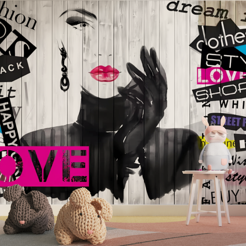 Trendy teen girl bedroom decor