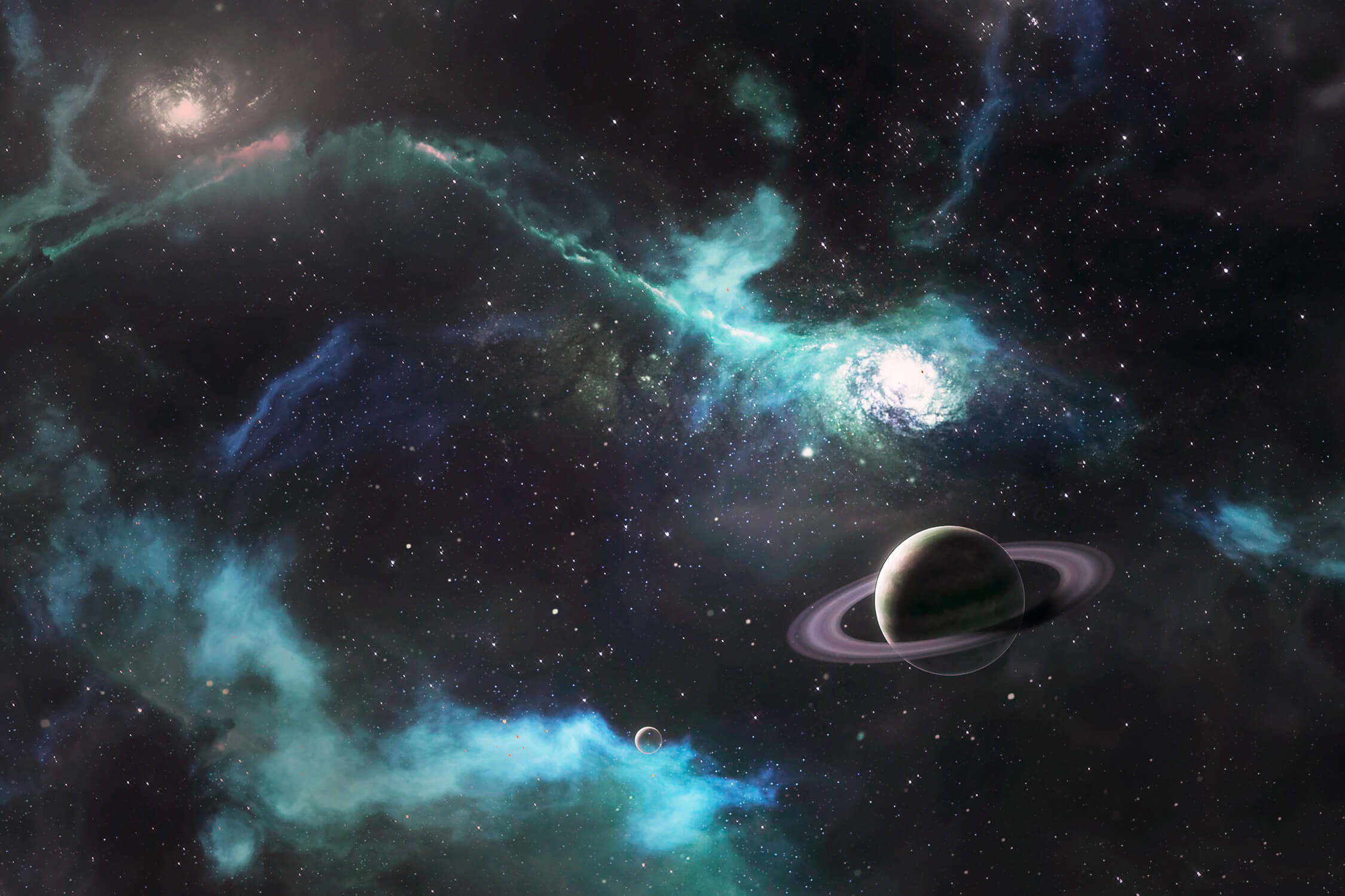 Papier Peint Espace Etoile