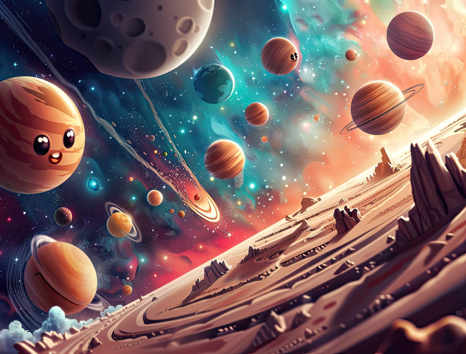 Papier Peint Poster Xxl Espace