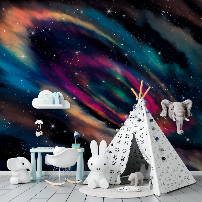 Papier peint poster xxl espace intersideral tapisserie murs