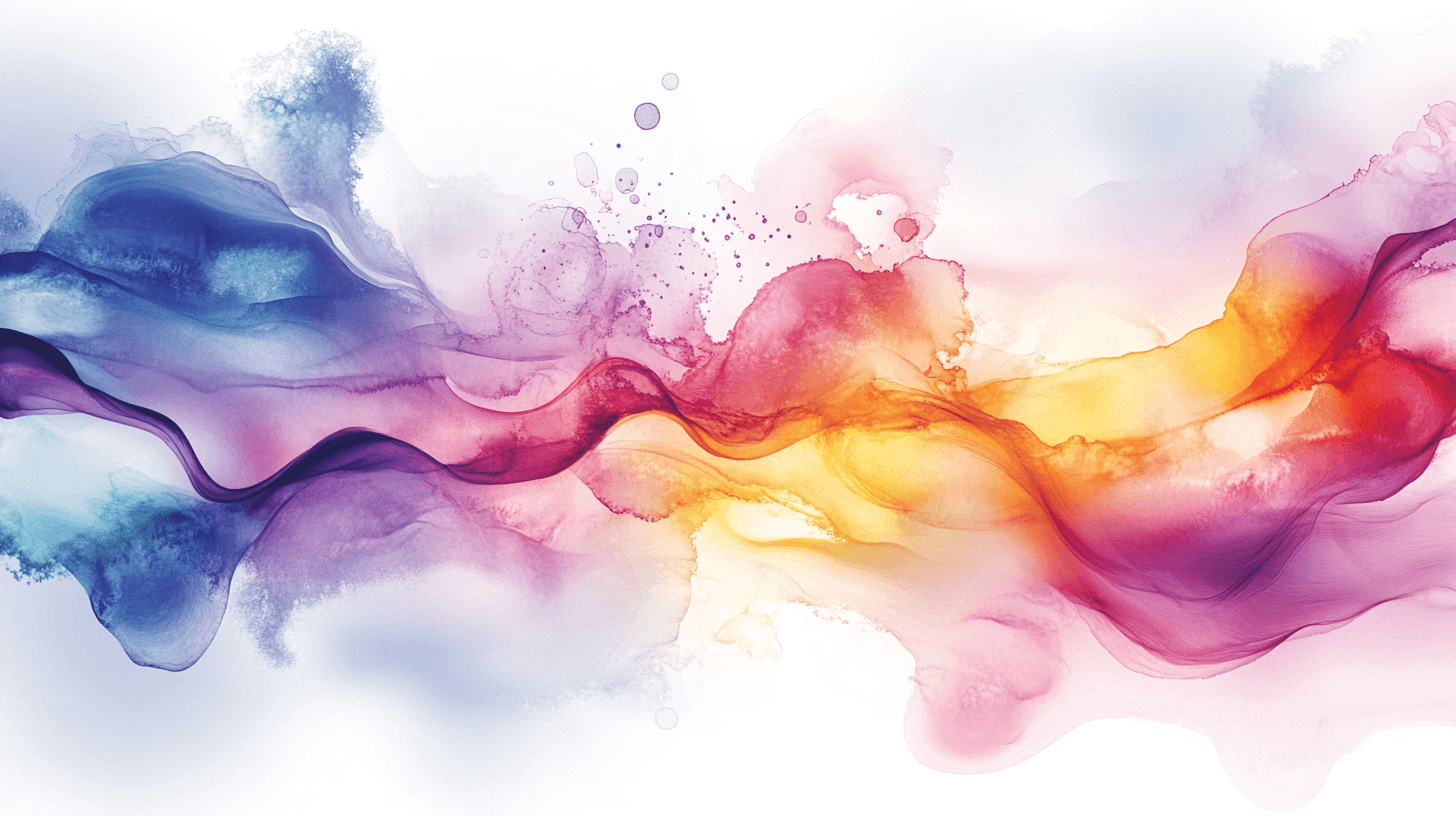 Papier Peint Aquarelle Art Fluidité Et Abstraction