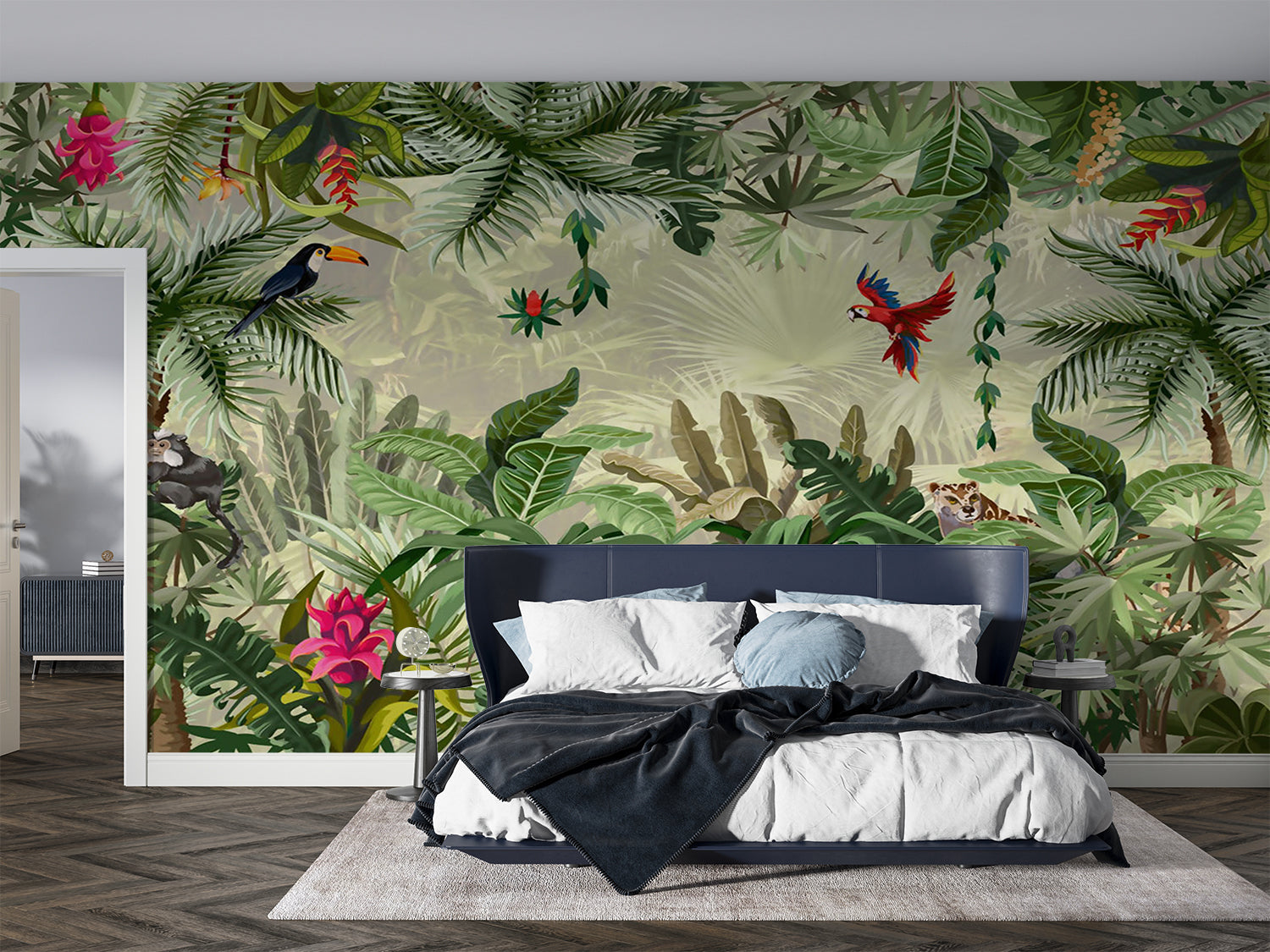 Jungle Papier Peint Feuillage