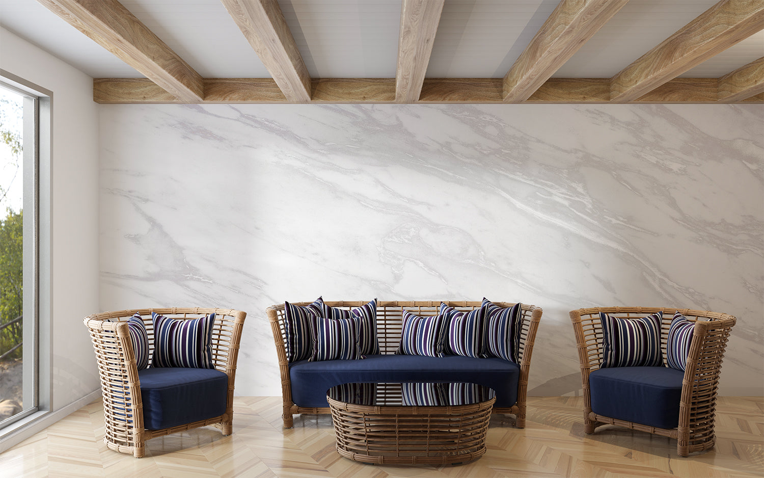 Papier Peint Marbré