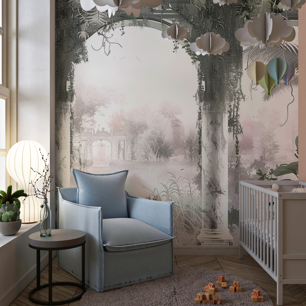 Papier Peint Chambre Ado Trompe l'Oeil