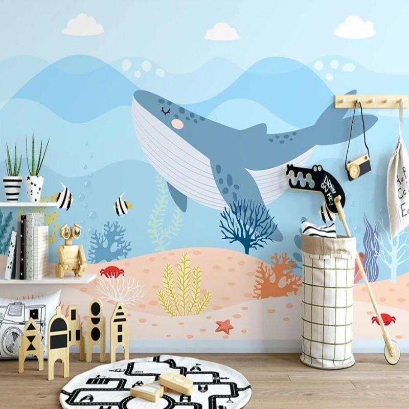 Papier Peint Chambre Bébé Thème Mer