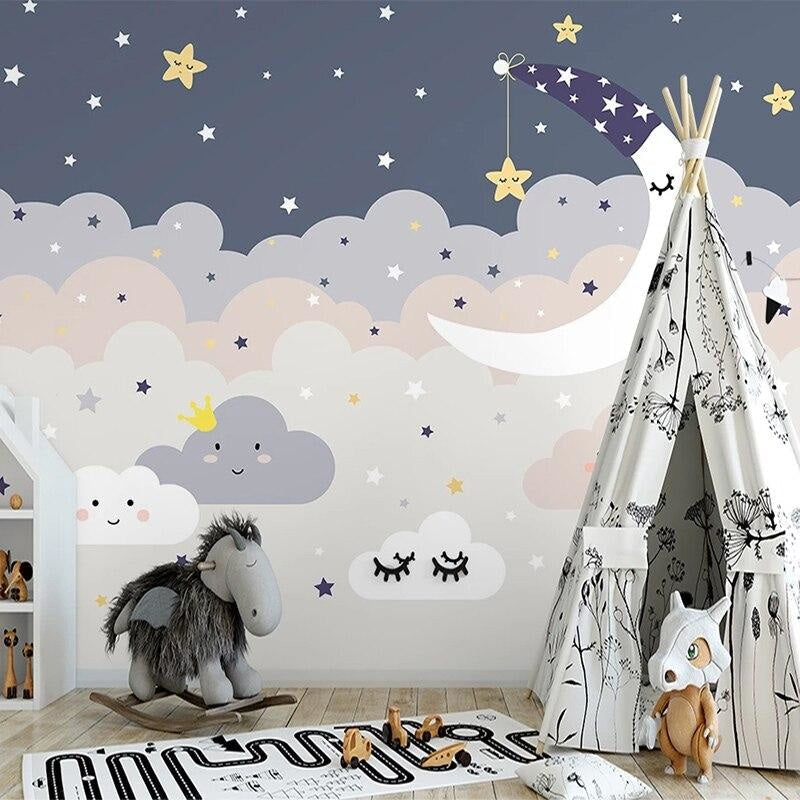 Papier Peint Chambre Nuage